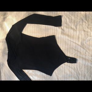 Cross laced GARAGE body suit